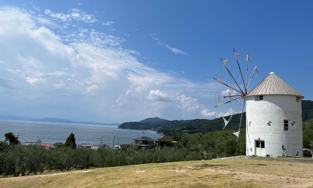 香川-小豆島-ギリシャ風車