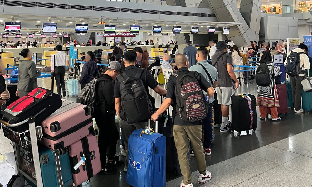 マニラ・ニノイアキノ国際空港:ANAチェックイン