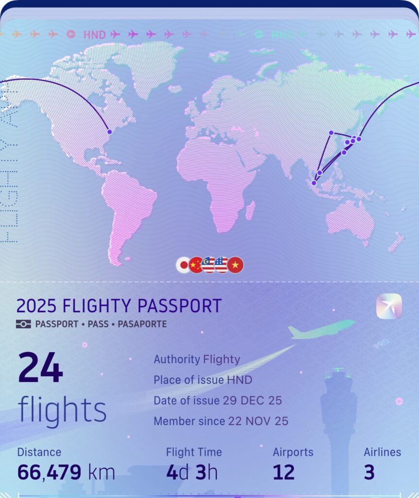 Flighty2025総フライト