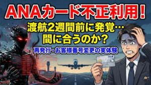 ANAカード不正利用の対処法｜渡航2週間前に発覚…再発行・お客様番号変更の実体験を時系列解説