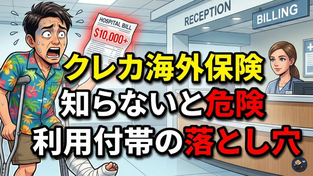 クレジットカードの利用付帯の海外旅行保険の活用術｜確実に発動させる方法と注意点
