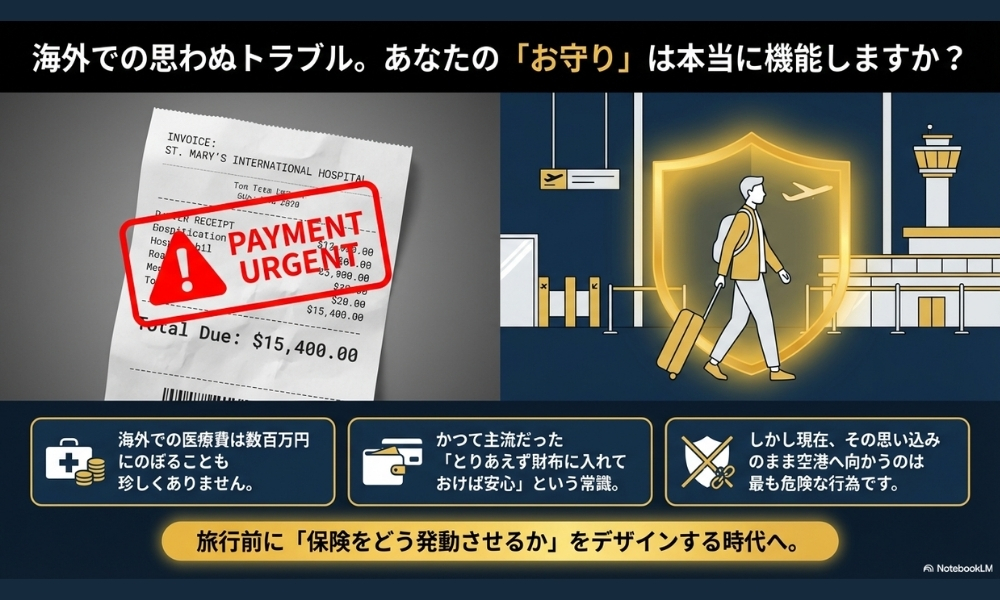 クレジットカードの海外旅行保険は機能するか?