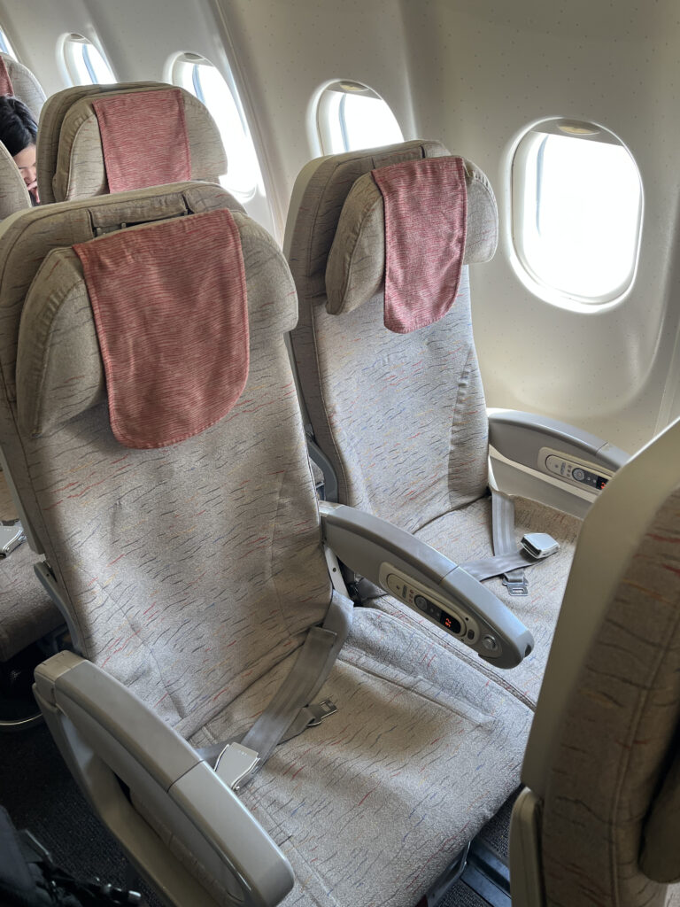 アシアナ航空 A330 シート