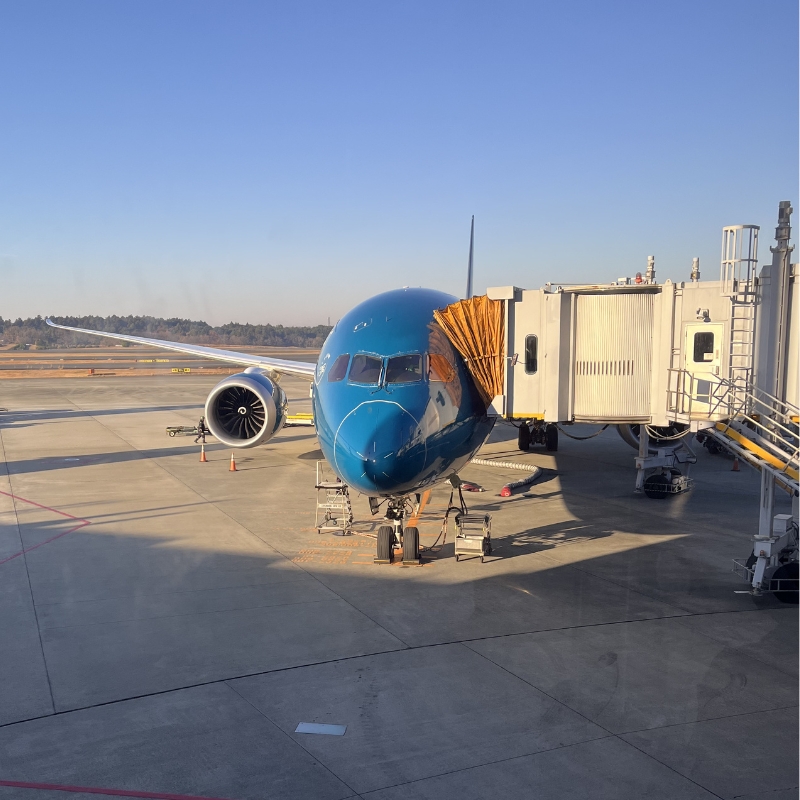 ベトナム航空-B787-10 成田空港