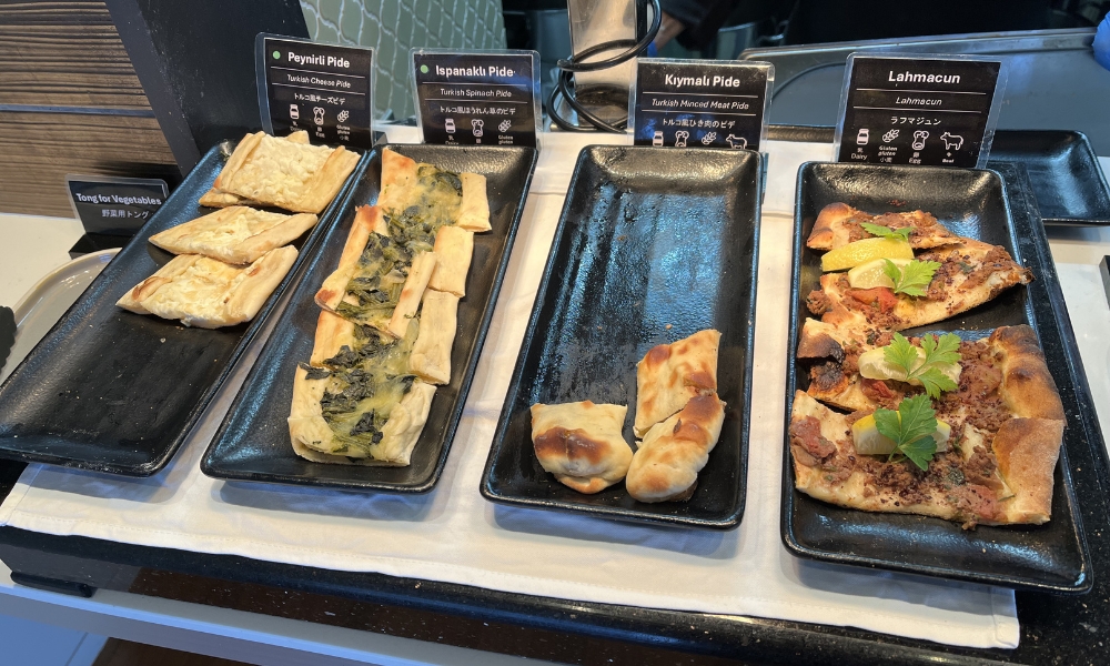 成田空港-ターキッシュエアラインズ ラウンジ フード2